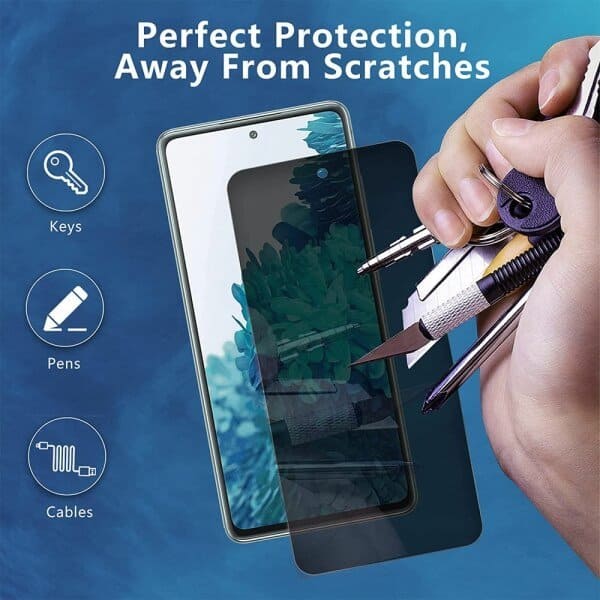 [2 Pack] Samsung Galaxy A51 A52 A53 S20 FE SupRShield Anti Spy Privacy Tempered Glass LCD Screen Protector Film Guard