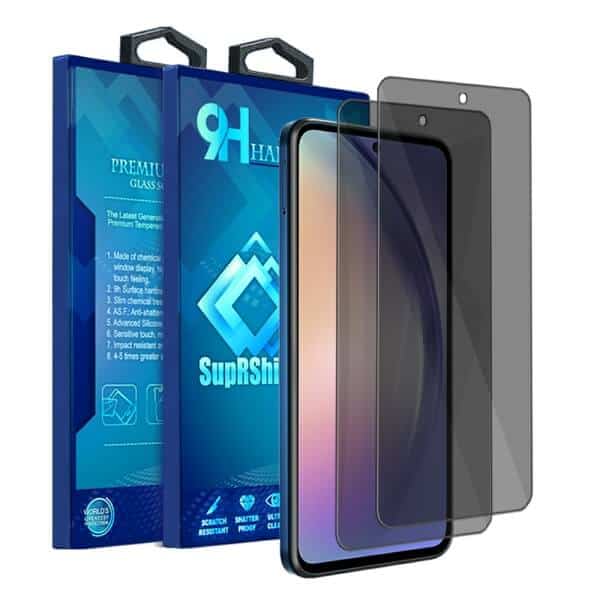 [2 Pack] Samsung Galaxy A54 5G SupRShield Anti Spy Privacy Tempered Glass LCD Screen Protector Film Guard