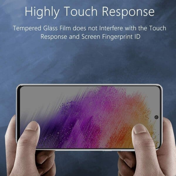 [2 Pack] Samsung Galaxy A73 5G SupRShield Anti Spy Privacy Tempered Glass LCD Screen Protector Film Guard