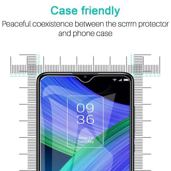 [2 Pack] TCL 20 R 5G Tempered Glass Screen Protector Film Guard (Clear)
