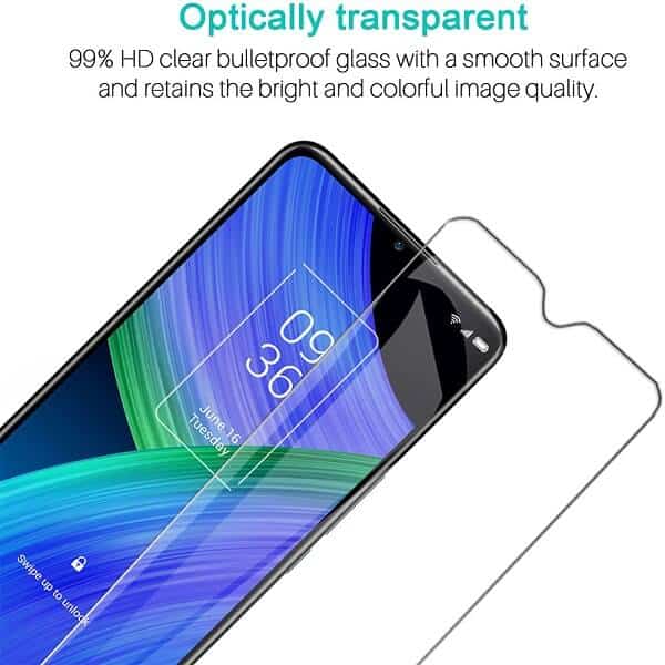 [2 Pack] TCL 20 R 5G Tempered Glass Screen Protector Film Guard (Clear)