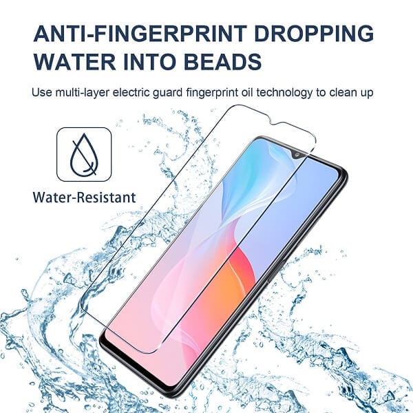 [2 Pack ] Vivo Y21 2021 Tempered Glass Screen Protector Anti Scratch Guard (Clear)