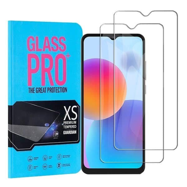 [2 Pack] ZTE Blade A52 Tempered Glass LCD Screen Protector Film Guard (Clear)