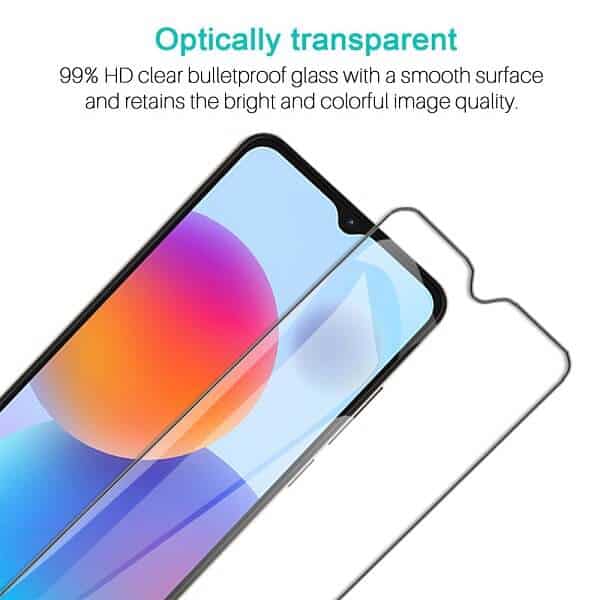 [2 Pack] ZTE Blade A52 Tempered Glass LCD Screen Protector Film Guard (Clear)
