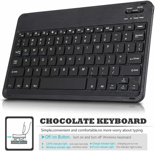 For Lenovo Tab M11 Wireless Bluetooth Keyboard Case, Folio Leather Smart Cover