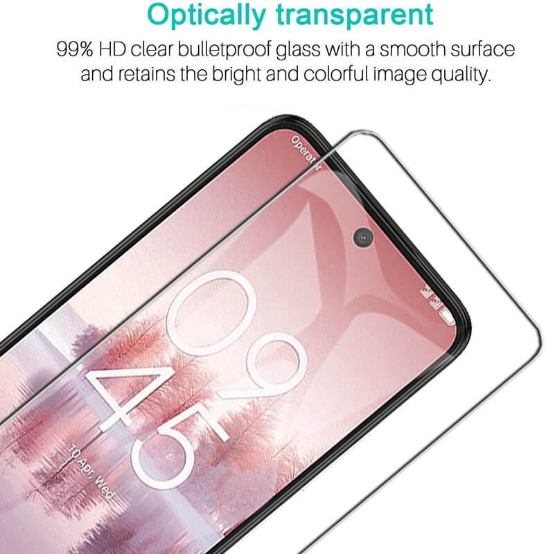 [2 Pack] TCL 60 SE NXTPAPER / 605 4G / 60SE 4G / 60R 5G Clear Full Cover Tempered Glass LCD Screen Protector Film Guard (Clear)