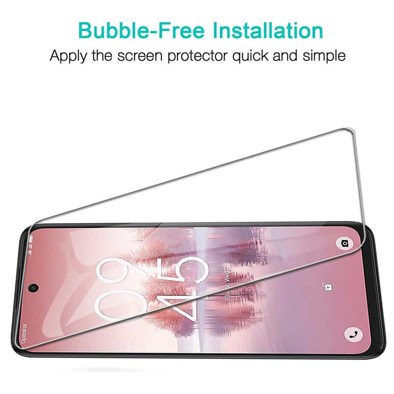[2 Pack] TCL 60 SE NXTPAPER / 605 4G / 60SE 4G / 60R 5G Clear Full Cover Tempered Glass LCD Screen Protector Film Guard (Clear)