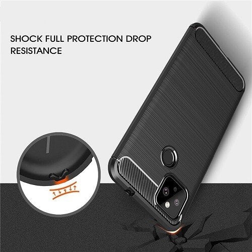 For Google Pixel 4A 5G SupRShield Shockproof Case Heavy Duty Rugged Anti Knock Cover (Black)