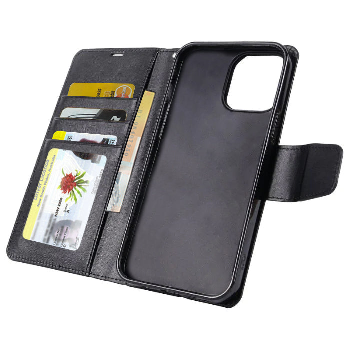 For Google Pixel 10a/10/10 Pro | Pixel 10 Pro XL | Pixel 10 Pro Fold Hanman Wallet Case Flip Leather Card Slots Magnetic Stand Cover