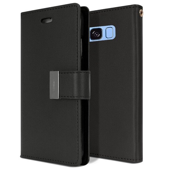 Goospery For Samsung Galaxy S8 |Galaxy S8+ /S8 Plus  Rich Diary Wallet Flip Case Leather Card Slots Magnetic Cover