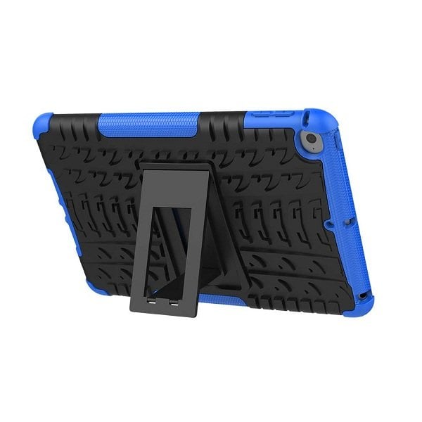 Apple iPad Mini 5 /4 7.9 inch 2019 /2015 Heavy Duty Tough Kickstand Shockproof Case Cover (Black)