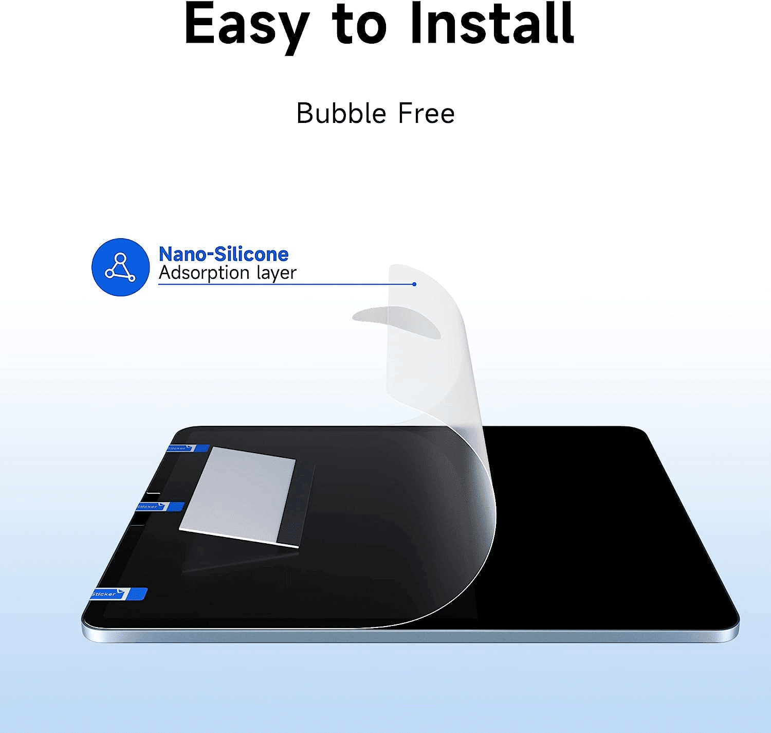 Like Paper Matt Pencil Sketch Film Screen Protector  To Draw Sketch For iPad 10th / 9th / 7th / Air 4 / Air 5 / Pro 11 12.9 2022