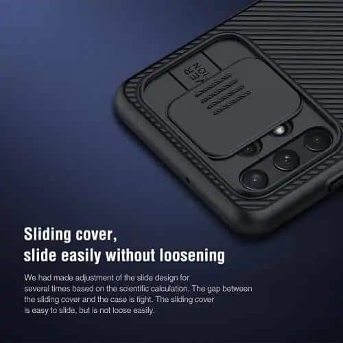 Nillkin For Samsung Galaxy A32 5G | A32 4G Case, CamShield Series Slim Stylish Protective Case with Slide Camera Cover - Black