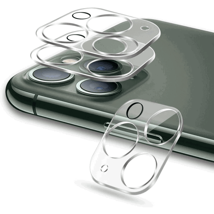 [ 3 Pack ] For Apple iPhone 11 11 Pro 11 Pro Max Camera Lens Protector Anti Scratch Tempered Glass Film Guard