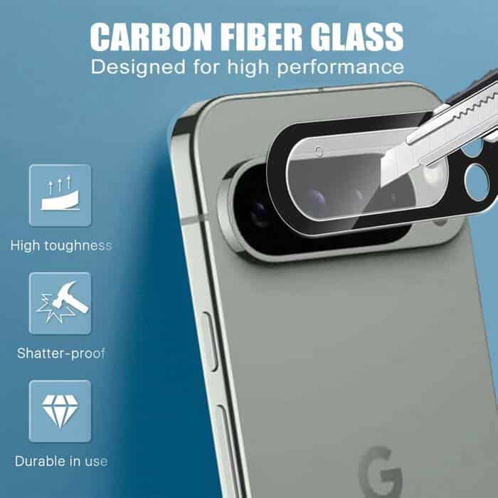 [ 3 Pack ] For Google pixel 9 pixel 9 Pro pixel 9 Pro XL pixel 9 Pro Fold 5G Camera Lens Protector Anti Scratch Tempered Glass Film Guard