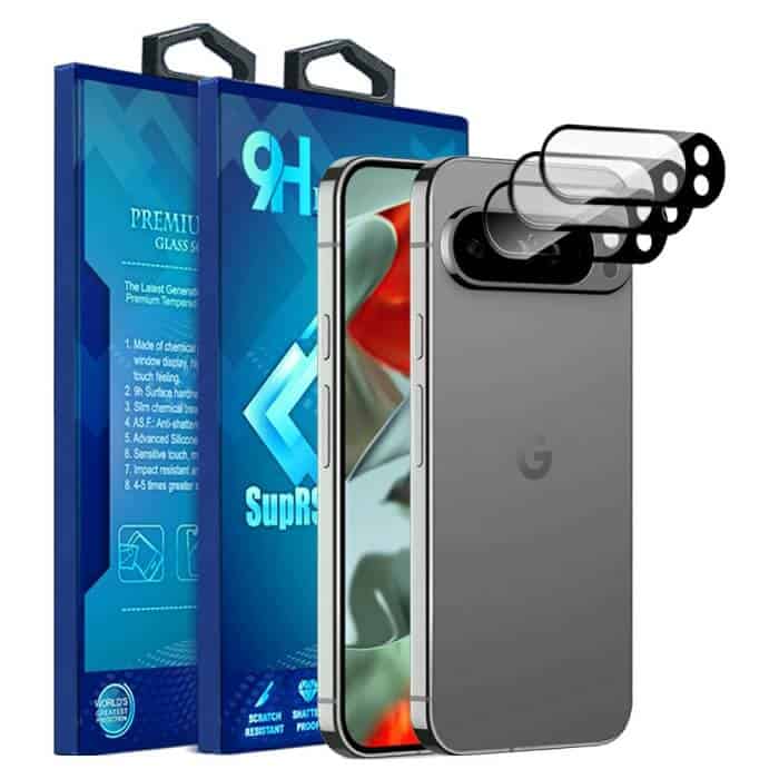[ 3 Pack ] For Google pixel 9 pixel 9 Pro pixel 9 Pro XL pixel 9 Pro Fold 5G Camera Lens Protector Anti Scratch Tempered Glass Film Guard