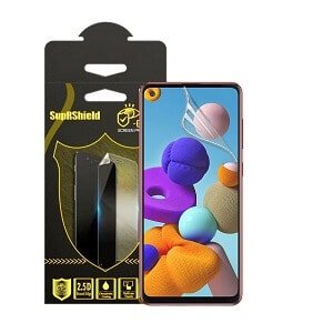(3 Pack) For Samsung Galaxy A21s Anti Glare Matte Plastic Soft Pet Screen Protector Film Guard