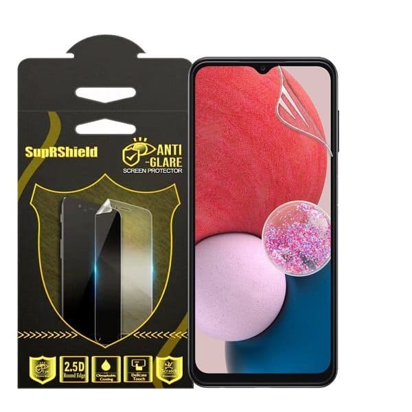 (3 Pack) Samsung Galaxy A13 4G Anti Glare Matte Plastic Soft Pet Screen Protector Film Guard
