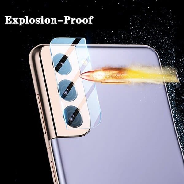 [ 3 Pack ] Samsung Galaxy S21 FE Camera Lens Screen Protector Anti Scratch Tempered Glass Film Guard
