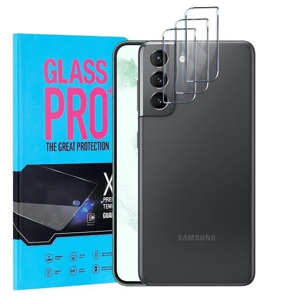 [ 3 Pack ] Samsung Galaxy S22+ S22 Plus Camera Lens Screen Protector Anti Scratch Tempered Glass Film Guard