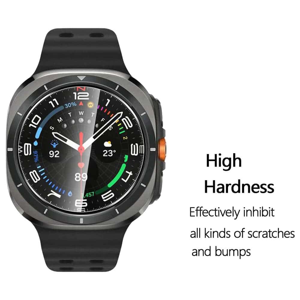 (3 Pcs) For Samsung Galaxy Watch Ultra 47mm Screen Protector Tempered Glass Guard