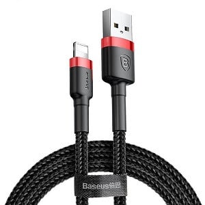 Baseus 1M Fast Charging High Quality Lightning Data Sync Cable Cord For Apple iPhone 5 5s