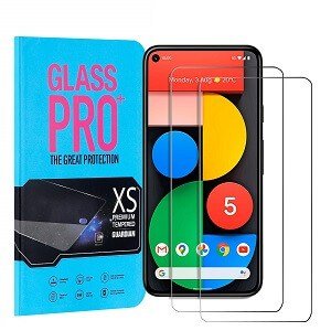 [2 Pack] Google Pixel 5 | 5A 5G Tempered Glass LCD Screen Protector Film Guard (Clear)