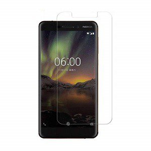 (2 Pieces) Nokia 6.1 / 6 2018 Tempered Glass LCD Screen Protector Film Guard