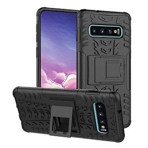For Samsung Galaxy S10 |Galaxy S10+ /S10 Plus | Galaxy S10E Shockproof Heavy Duty Tough Kickstand Strong Case Cover