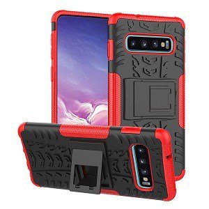 For Samsung Galaxy S10 |Galaxy S10+ /S10 Plus | Galaxy S10E Shockproof Heavy Duty Tough Kickstand Strong Case Cover
