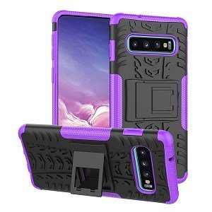 For Samsung Galaxy S10 |Galaxy S10+ /S10 Plus | Galaxy S10E Shockproof Heavy Duty Tough Kickstand Strong Case Cover