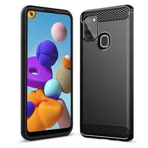 Samsung Galaxy A21S Shockproof heavy Duty Case Matte Cover