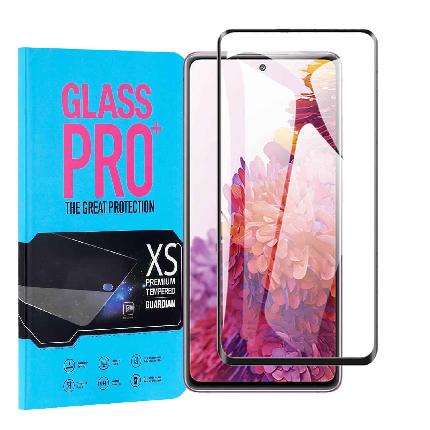 [ 2 Pack ] Samsung Galaxy S20 FE 5G Screen Protector Tempered Glass Film Guard - Case Friendly
