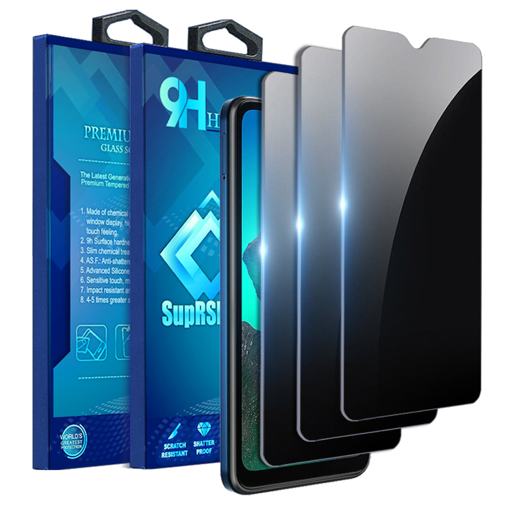 For HMD Aura 2 / HMD key SupRShield Anti Spy Privacy Tempered Glass LCD Screen Protector Film Guard