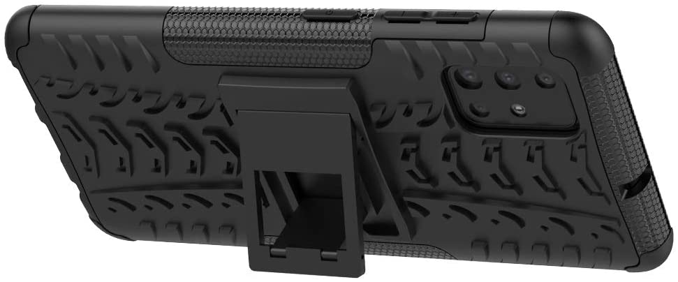 Samsung Galaxy A31 Rugged Case Shockproof Heavy Duty Protective Cover (Green)