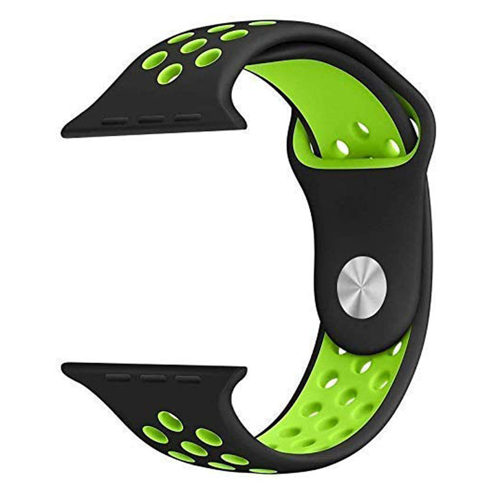 Nike Style Silicon Wristband For Apple Watch Series 10/9 /8 /7 /Ultra 2 Strap Loop 41 /45 /49mm