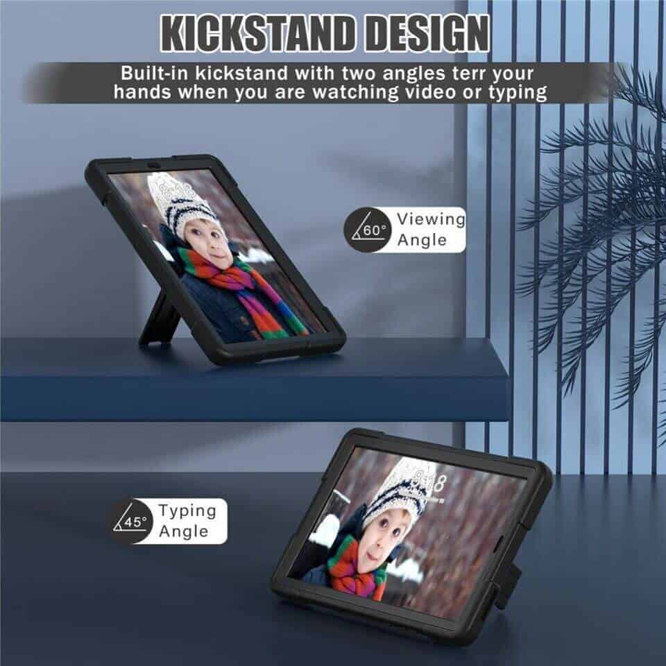 Lenovo Tab M9 9.0 inch 2023 TB-310FU Hybrid Fancy Shockproof Heavy Duty Kickstand Case Cover