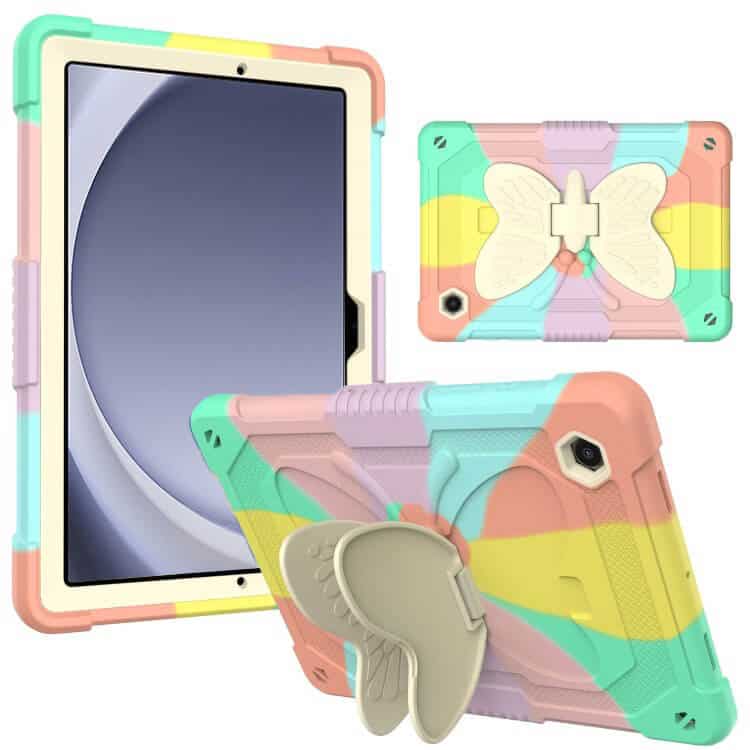 For Samsung Galaxy Tab A9 |Tab A9+ /A9 Plus Butterfly Fancy Shockproof Heavy Duty Kickstand Case Cover