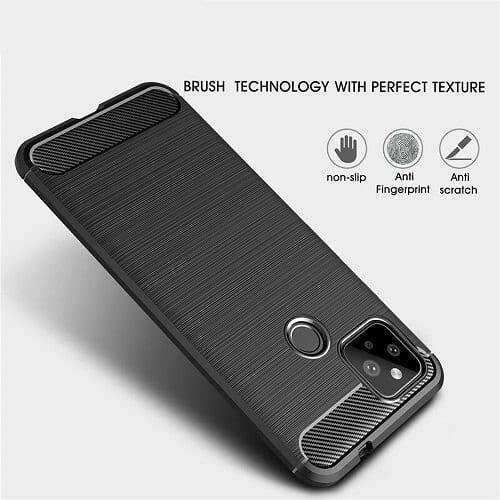 For Google Pixel 4A 5G SupRShield Shockproof Case Heavy Duty Rugged Anti Knock Cover (Black)