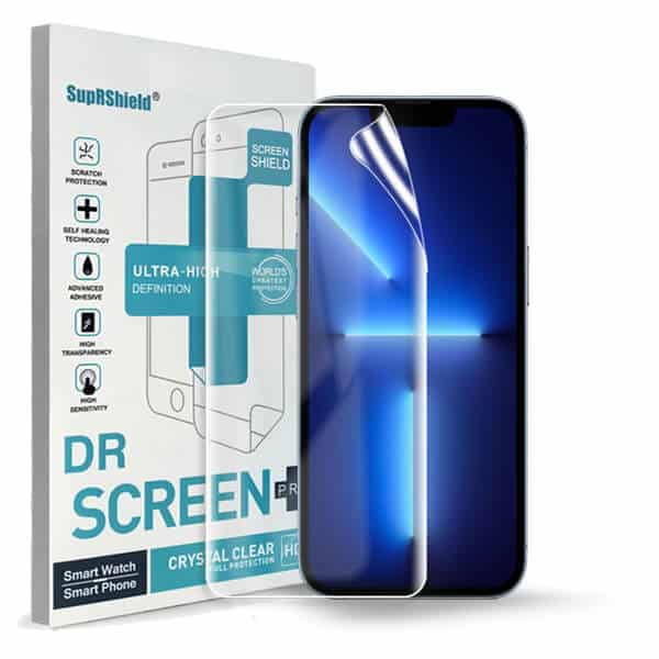 [3pcs] Apple iPhone 13 Pro SupRShield Hydrogel Full Cover Screen Protector Guard