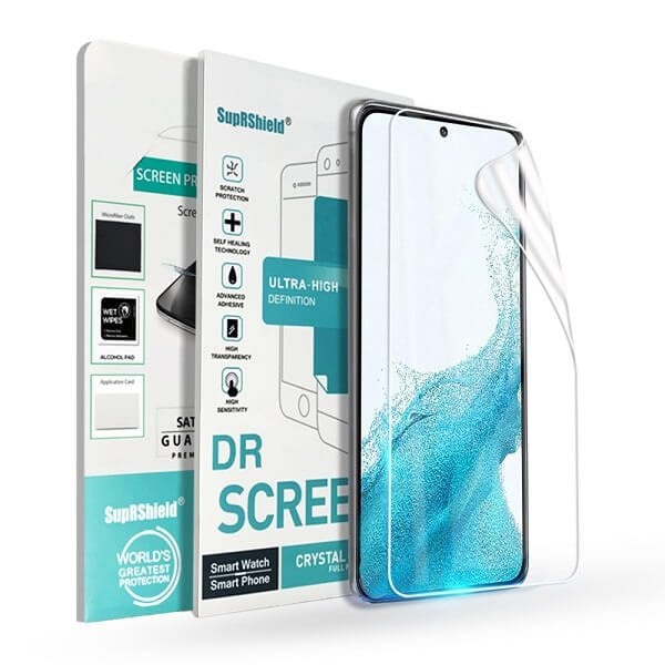 [3pcs] Samsung Galaxy 22 SupRShield Hydrogel Full Cover Screen Protector Guard