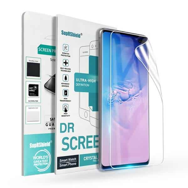 [3pcs] Samsung Galaxy S10+ S10 Plus SupRShield Hydrogel Full Cover Screen Protector Guard