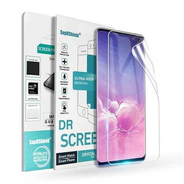 [3pcs] Samsung Galaxy S10 SupRShield Hydrogel Full Cover Screen Protector Guard