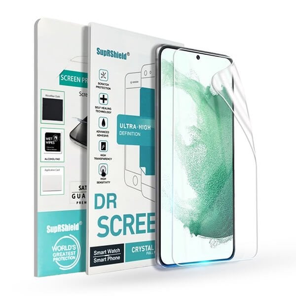 [3pcs] Samsung Galaxy S22+ S22 Plus SupRShield Hydrogel Full Cover Screen Protector Guard