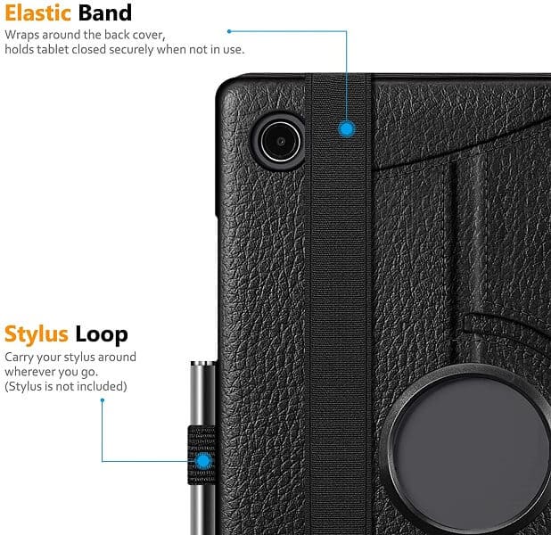 For Samsung Galaxy Tab A9 /Tab A9+ Plus 360 Degree Rotating Stand Case Cover