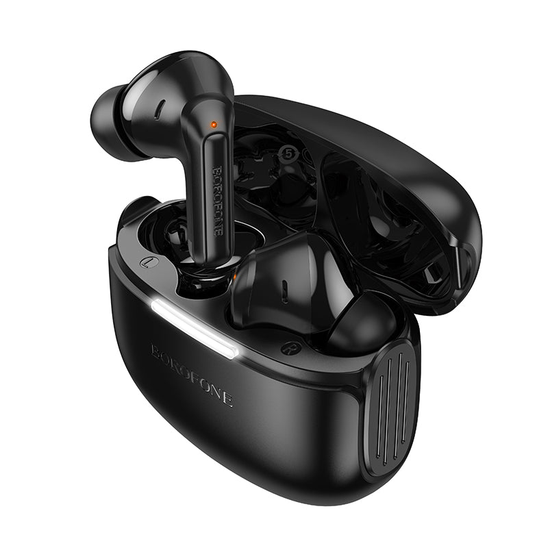 Borofone FQ11 TWS True Wireless BT 5.4 Bluetooth Sports Earbuds Headset For iPhone/Samsung/Moto/Nokia/Oppo