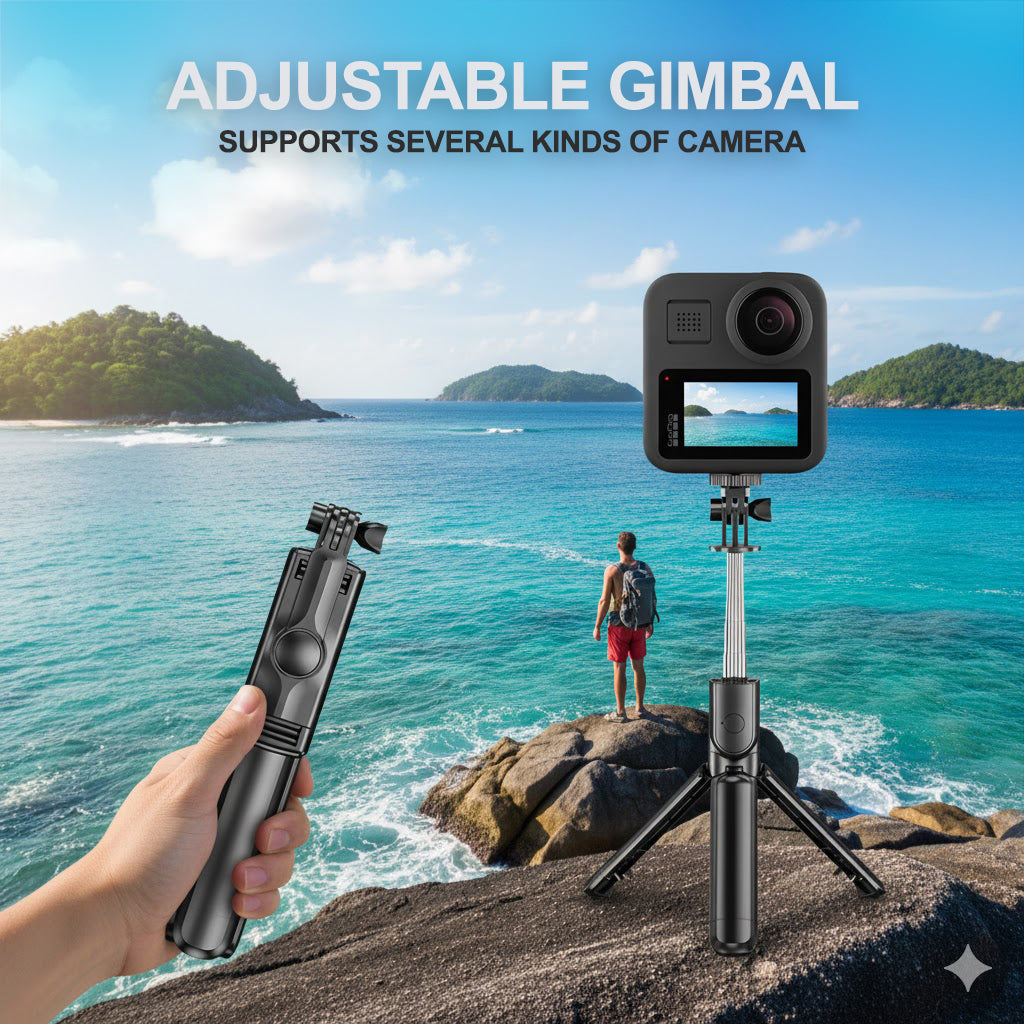 Selfie Stick Tripod Extendable Wireless Bluetooth Remote Portable Smartphone Tripod Stand Mount for IOS Android phone