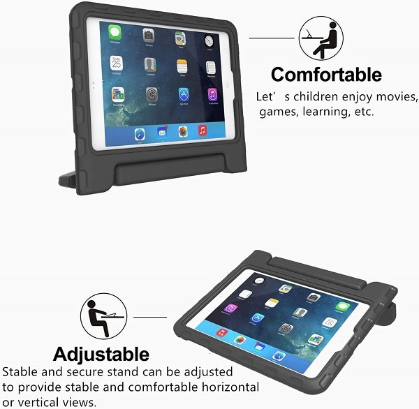 iPad Mini 1/2/3 Kids Shockproof Kickstand Case Cover