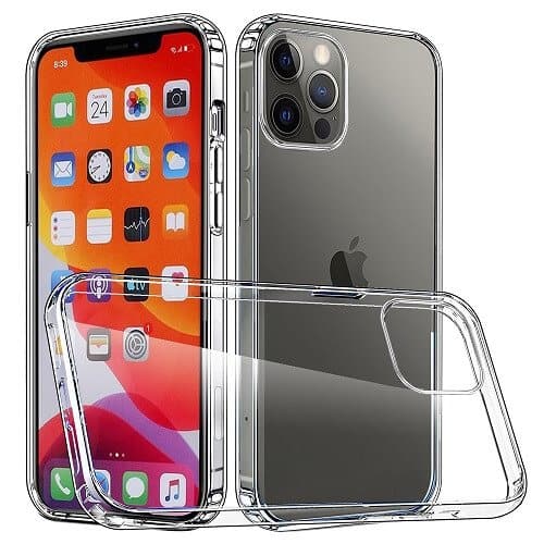 For Apple iPhone 11 /11 Pro / 11 Pro Max Clear Case Slim With 4 Corners [Shock Absorption] Hard Back Soft Bumper Cover