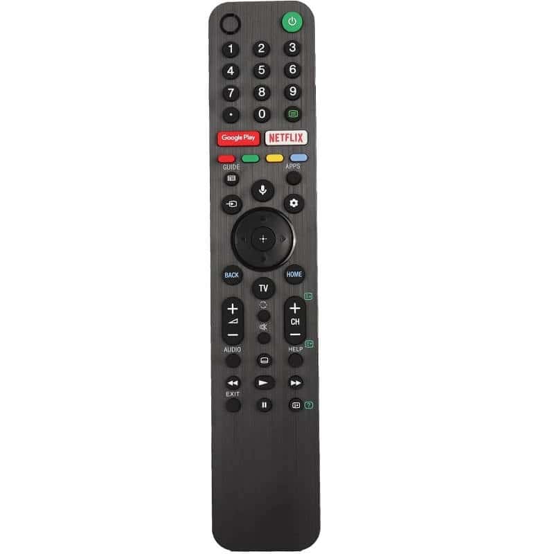 For Sony Bravia Smart TV RMF-TX500P RMF-TX520U RMF-TX500U IR Replacement Remote Control Controller With Google Play & Netflix Key (No Setup Required)